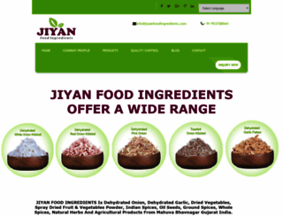 jiyanfoodingredients.com screenshot