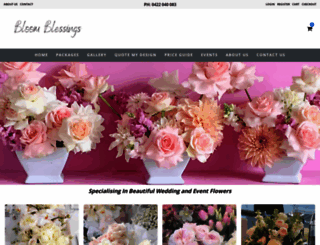 jizellflowers.com.au screenshot