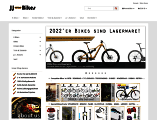 jj-bikes.de screenshot