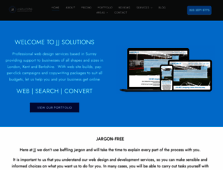 jj-solutions.com screenshot