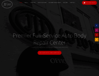 jjautobodyrepaircenter.com screenshot