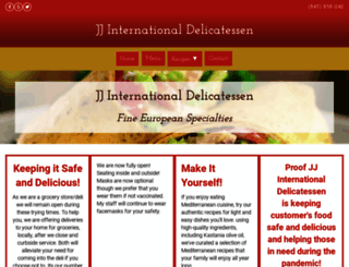 jjdelicatessen.com screenshot