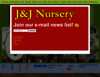 jjsnursery.com screenshot