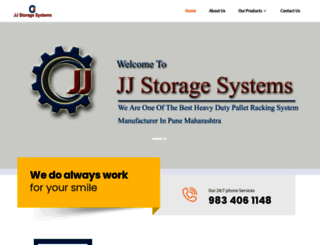 jjstoragesystems.com screenshot