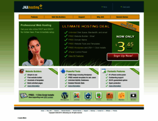 jkahosting.com screenshot