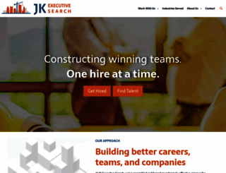 jkexecutivesearch.com screenshot