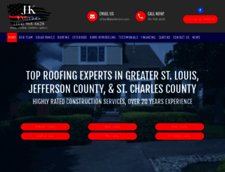jkexteriors.com screenshot