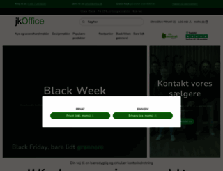 jkoffice.dk screenshot