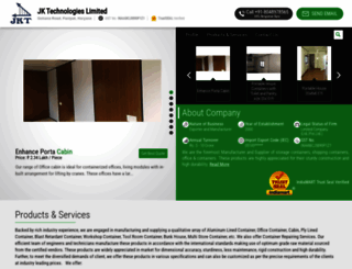 jkportacabin.com screenshot