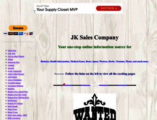jksalescompany.com screenshot