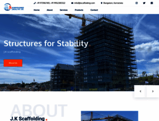 jkscaffolding.com screenshot