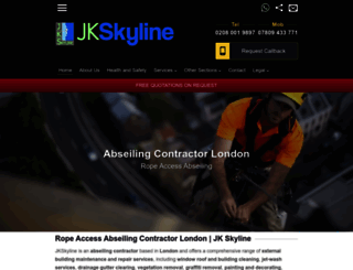 jkskyline.co.uk screenshot