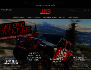 jksmfg.com screenshot