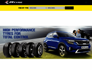 jktyrecartyres.com screenshot