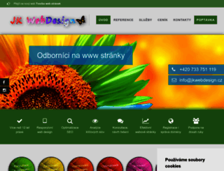 jkwebdesign.cz screenshot