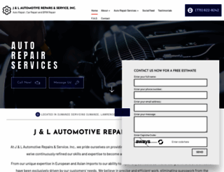 jlautoshop.com screenshot
