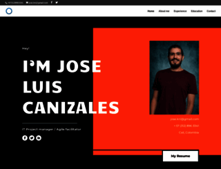 jlcanizales.com screenshot