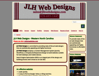 jlhwebdesigns.com screenshot