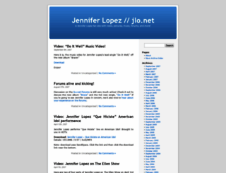 jlo.net screenshot