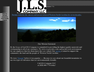jlspaving.com screenshot