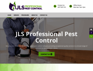 jlspropestcontrol.com.au screenshot