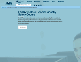 jmaplacement.com screenshot