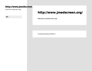 jmedscreen.org screenshot