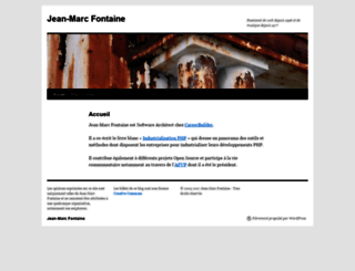 jmfontaine.net screenshot
