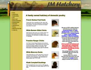 jmhatchery.com screenshot