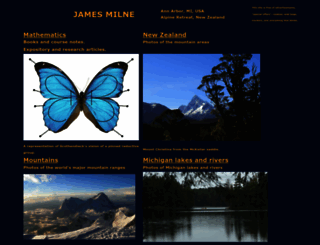 jmilne.org screenshot