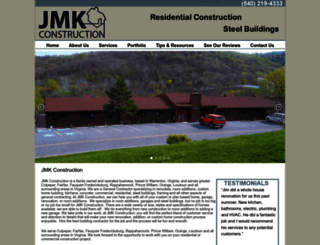 jmk-construction.com screenshot