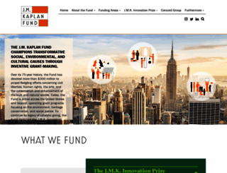 jmkfund.org screenshot