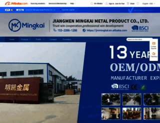 jmmingkai.en.alibaba.com screenshot