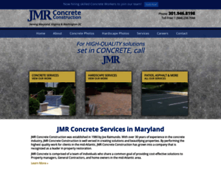 jmrconcrete.com screenshot