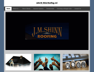 jmshinnroofing.com screenshot