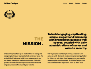 jmsolodesigns.com screenshot