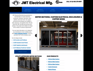 jmtelectricalmfg.com screenshot