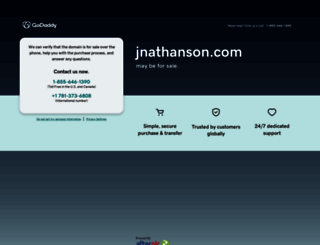 jnathanson.com screenshot