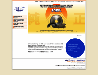 jnbk-brake.com screenshot