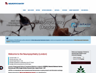 jneuropsychiatry.org screenshot
