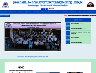 jngec.ac.in screenshot