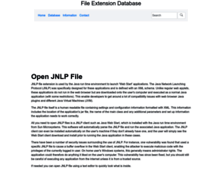 jnlp.extensionfile.net screenshot