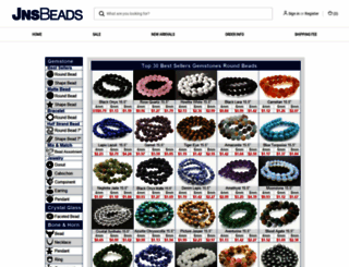 jnsbeads.com screenshot
