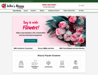 jo-deesflowers.com screenshot