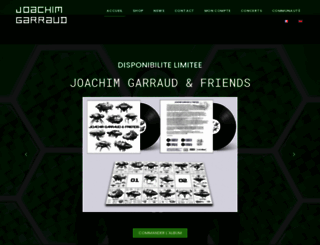 joachimgarraud.com screenshot