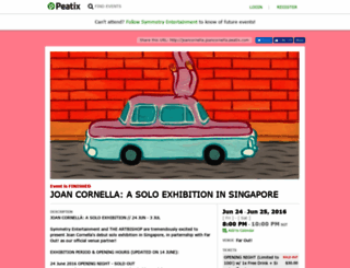 joancornella.peatix.com screenshot