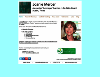 joanie-mercer.com screenshot