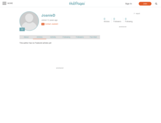 joanied.hubpages.com screenshot