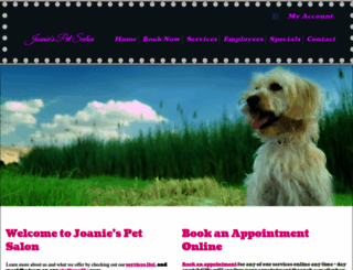 joaniespetsalon.com screenshot