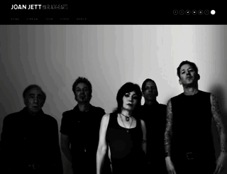 joanjett.com screenshot